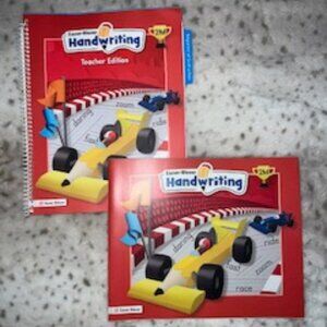 GREAT FOR SUMMER LEARNING!  2nd Grade Handwriting Practice Set ✏️📘